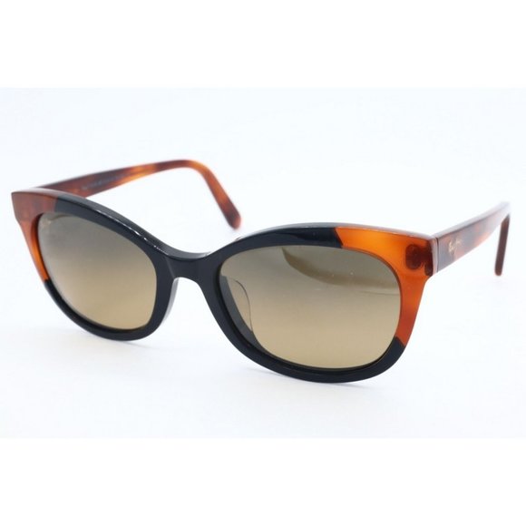 Maui Jim ILIMA MJ 759-59B Cat Eye Havana Sunglasses Brown  display picture 1